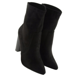 Botas en el poste negro SY23P Negro 1 Botas en el poste negro SY23P Negro 1