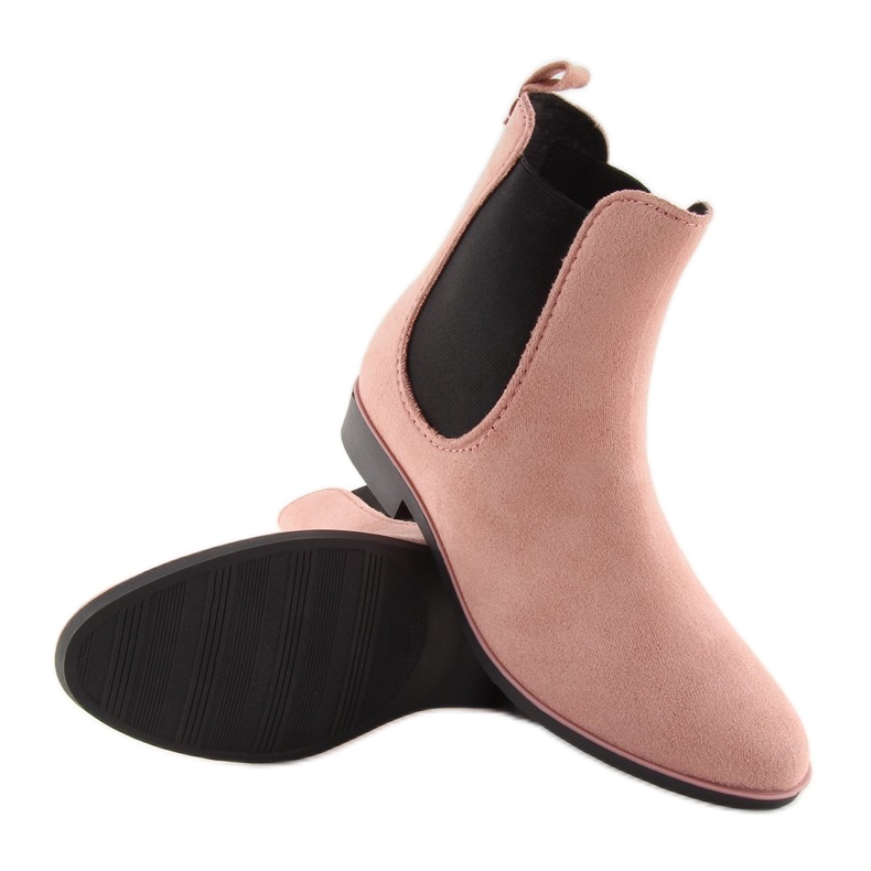 Pink D61 Pink Jodhpur botas para mujer rosado 1 Pink D61 Pink Jodhpur botas para mujer rosado 1