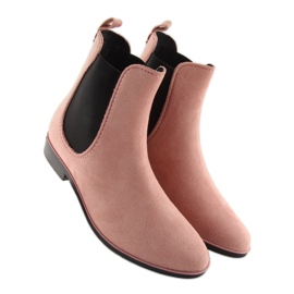 Pink D61 Pink Jodhpur botas para mujer rosado 2