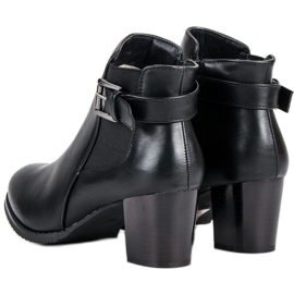J. Star Botas de mujer elegantes negro 2