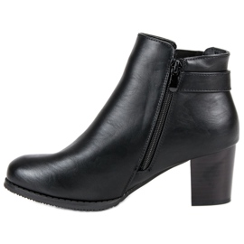 J. Star Botas de mujer elegantes negro 1