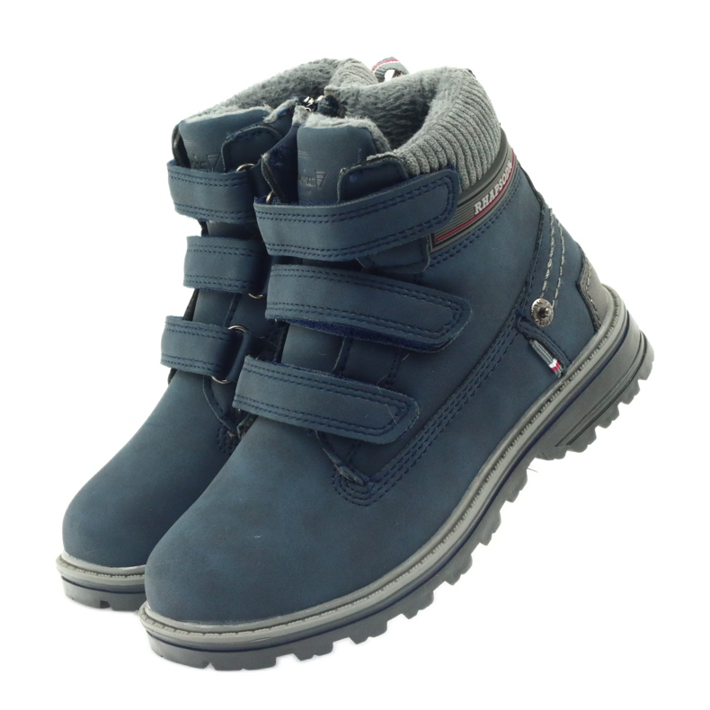 American Club Botas americanas botines botas de invierno 708121 gris azul marino 3 American Club Botas americanas botines botas de invierno 708121 gris azul marino 3