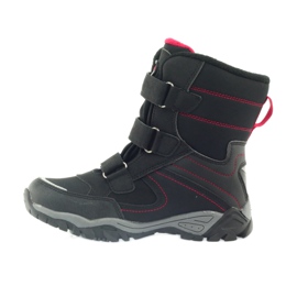 American Club Botas americanas botas de invierno con membrana de 1809. negro rojo 2