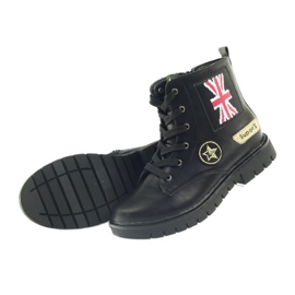 American Club Botas de invierno de American Super Workers negro amarillo rojo 5