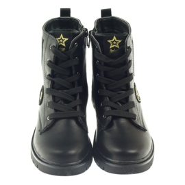 American Club Botas de invierno de American Super Workers negro amarillo rojo 3