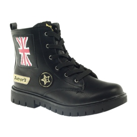 American Club Botas de invierno de American Super Workers negro amarillo rojo 1