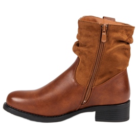 Botas de trabajador camel marrón 1