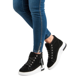 Zapatillas cálidas negro 2