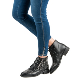 Bestelle Botas de rock negro 1 Bestelle Botas de rock negro 1