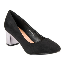 Bombas elegantes negro 3