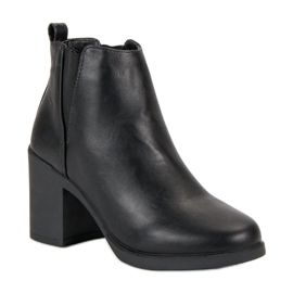 Tacones altos cómodos negro 2