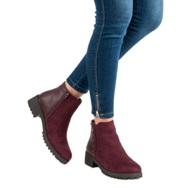 Lovery Botas casuales rojo 2