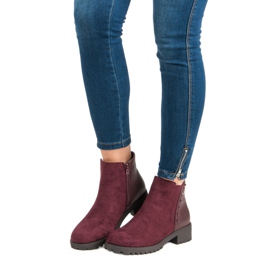Lovery Botas casuales rojo 1