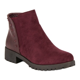 Lovery Botas casuales rojo 3