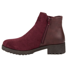 Lovery Botas casuales rojo 4