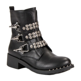 Sixth Sense Bota motociclista negra negro 1