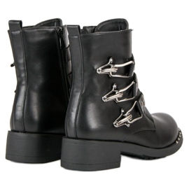 Sixth Sense Bota motociclista negra negro 3