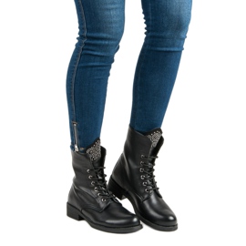 Sixth Sense Botas de gamuza worker negro 6
