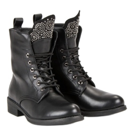 Sixth Sense Botas de gamuza worker negro 5