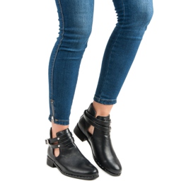 Botas de moda negras negro 1 Botas de moda negras negro 1