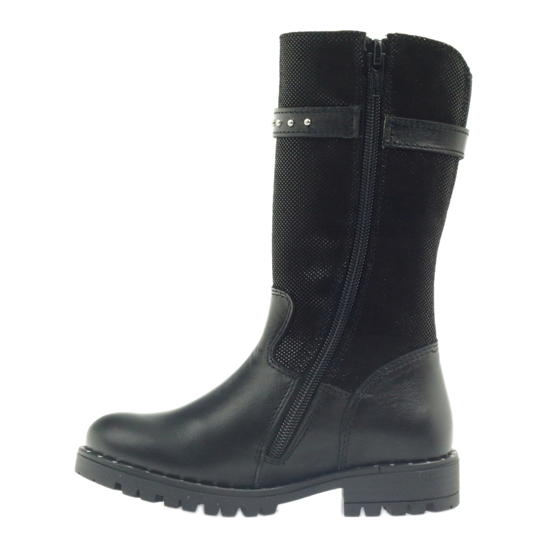 Botas negras sobre piel Ren But 3309 negro 2