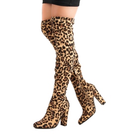 Seastar Botas altas hasta el muslo sexy multicolor 4