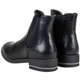 Seastar Botines chelsea negros 2