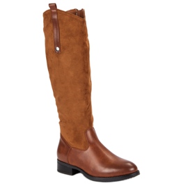 Botas camel clásicas marrón 1 Botas camel clásicas marrón 1
