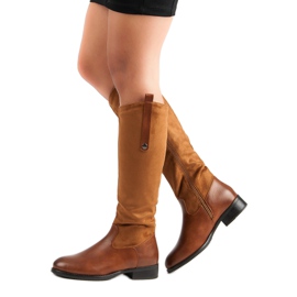 Botas camel clásicas marrón 4
