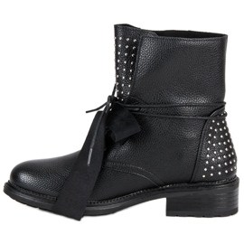 Seastar Botas obreras de moda negro 3