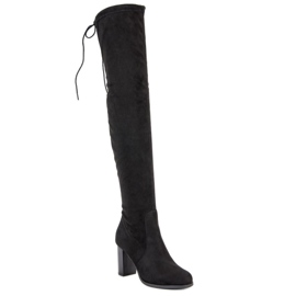 Seastar Botas negras en el poste negro 4