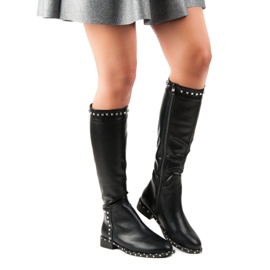 Botas rock VICES negro 2 Botas rock VICES negro 2