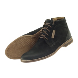 Riko boots Jodhpur boots zapatos de hombre con cremallera negro 4