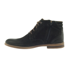 Riko boots Jodhpur boots zapatos de hombre con cremallera negro 2