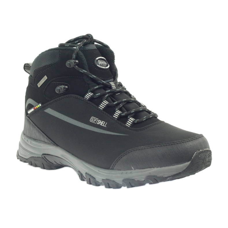 American Club Botas de invierno de trekking americanas con membrana negro 1