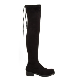 Botas de ante negro NS020P negro 3