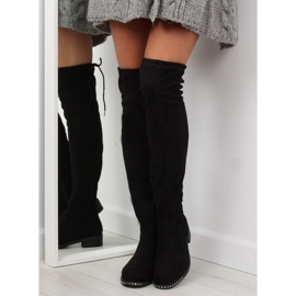 Botas de ante negro NS020P negro 2 Botas de ante negro NS020P negro 2