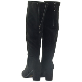 Botas en el poste Sergio leone negro 3