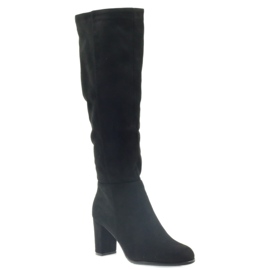 Botas en el poste Sergio leone negro 1