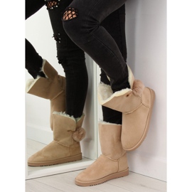Emusy con pompón beige SP04P beige 7