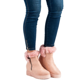 Lucky Shoes Botines rosas rosado 8