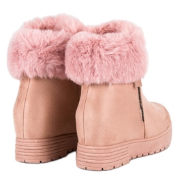 Lucky Shoes Botines rosas rosado 5