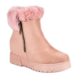 Lucky Shoes Botines rosas rosado 3