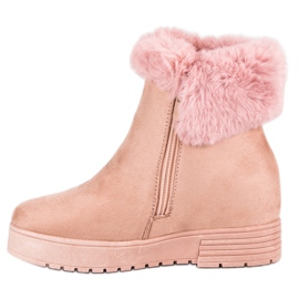 Lucky Shoes Botines rosas rosado 4