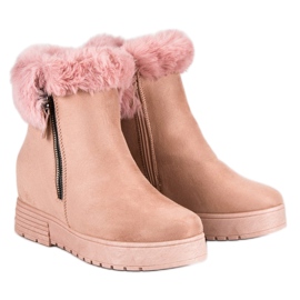 Lucky Shoes Botines rosas rosado 6