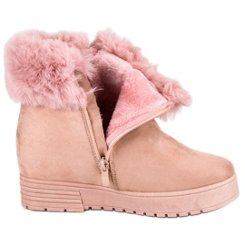Lucky Shoes Botines rosas rosado 7