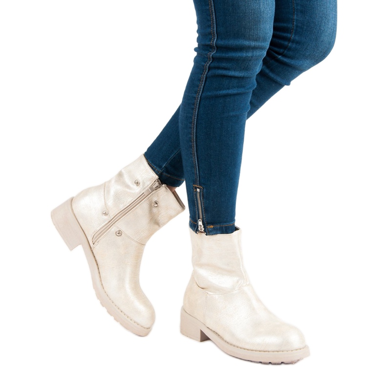 SDS Botas de mujer de moda marrón 2 SDS Botas de mujer de moda marrón 2