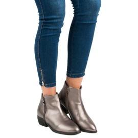 Sweet Shoes Botas de mujer de moda gris 4