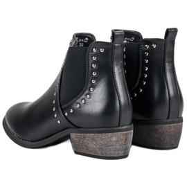 Sweet Shoes Botines Chelsea casuales negros 2