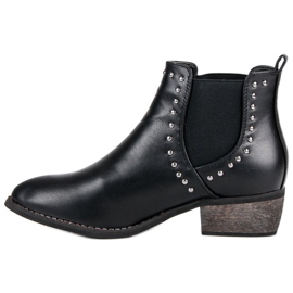 Sweet Shoes Botines Chelsea casuales negros 1